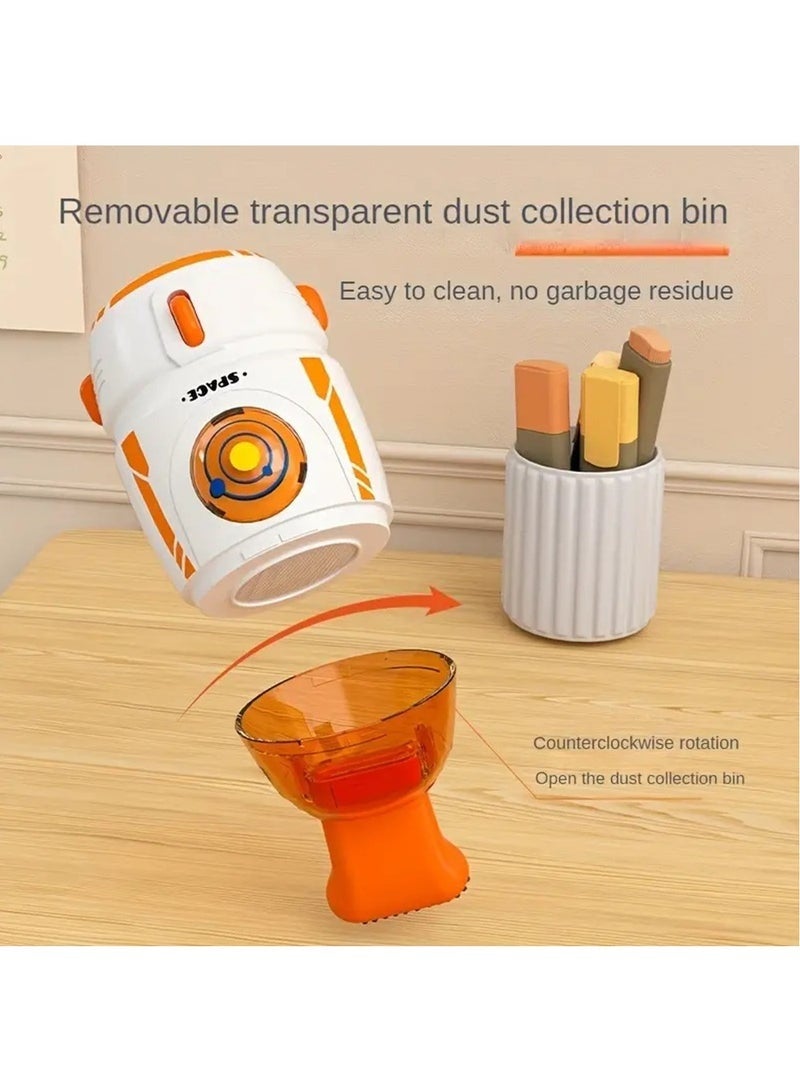 هاي هونور مُنظف أرضية مدمج - سهل الاستخدام، خفيف الوزن، وقابل للنقل - مثالي للتنظيف السريع والمساحات الصغيرة، رماد لجهاز الكمبيوتر المحمول، لوحة المفاتيح، الحاسوب، السيارة، الطاولة (أحمر أبيض) - Image 2